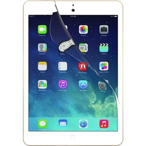 For Apple iPad 2 3 4 air 1 2 Clear Soft Screen Protector Front Screen Guard Protective Film For ipad mini 1 234 pro 10.5 Pro 9.7