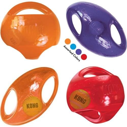 L/XL Size KONG Jumbler Ball Dog Toy, Color Varies