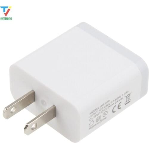 US Plug Single USB Ports Mobile Phone Charger DC 5V 2A Output Power Adapter Used for IPhone IPad HTC Mobile Phone Tablet 300pcs