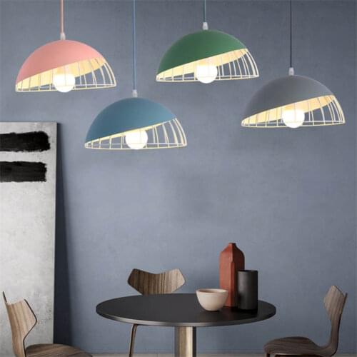 Nordic Minimalism home deco Pot led pendant lights Comfortable living room colorful led hanging lamp kitchen dining room lights