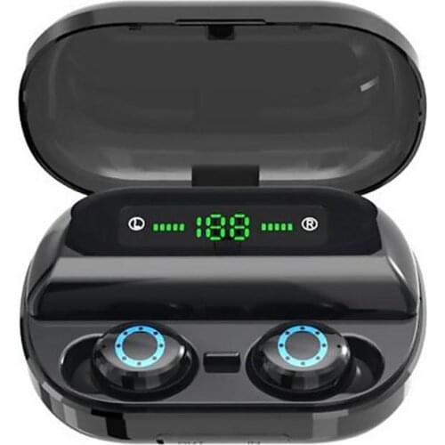 V12 TWS Wireless Bluetooth Earphones Touch Control Stereo Music Earbuds Waterproof Subwoofer Sports Headset for iPhone Android