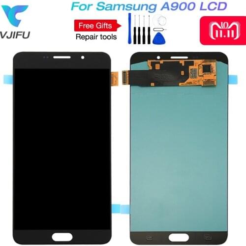 LCD Display For Samsung Galaxy A9 A9000 A900 SM-A9000 Touch Screen Phone Lcds Digitizer Assembly Replacement Parts +Tools