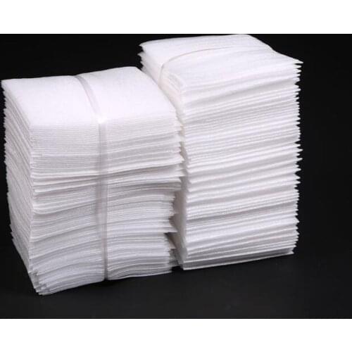White PEP Packaging Bags Pearl Cotton Padded Ship Pouches Shockproof Package Material Polyethylene Foamed Bags