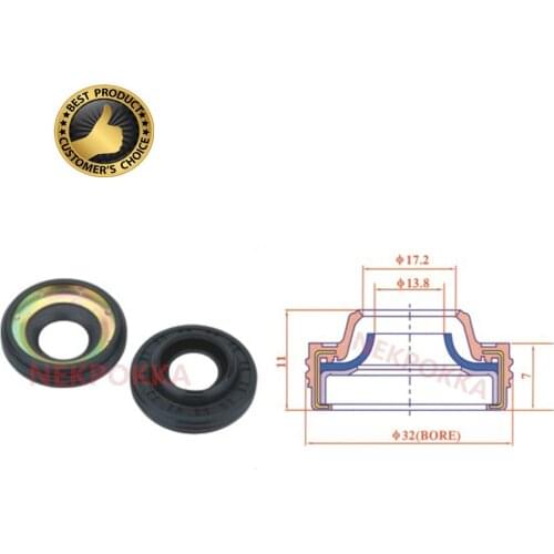 Free Shipping,compressor oil seal for For Nippon Denso 10pa 32c New type compressor oil seal