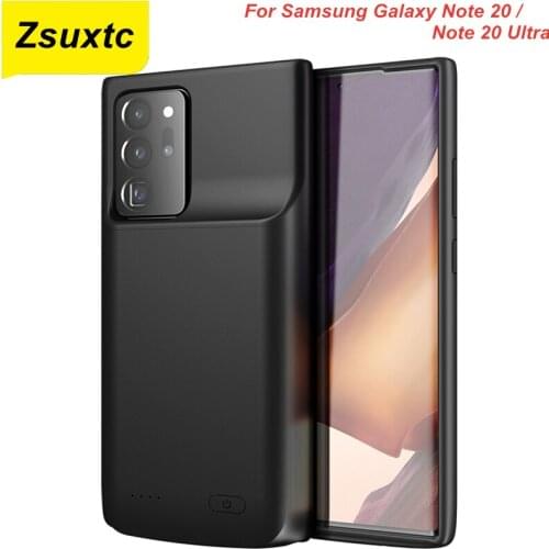 6000 Mah For Samsung Galaxy Note 20 Power Case Note 20 Ultra Battery Charger Case Power Bank Note 20 Ultra Power Case