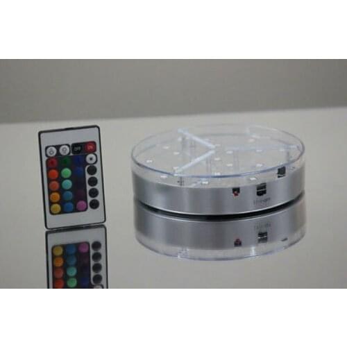 DHL Free! 30 pieces/lot 6inch led vase light base, Multic-colors with Remote Controlled wedding centerpieces for party supplies