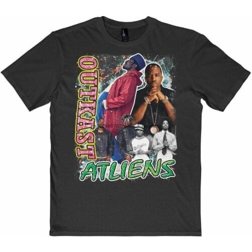 Vintage Style Atlanta Atliens Rap Tee t shirt