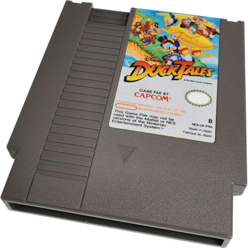 DuckTales-Game Cartridge For NES Console 72 Pins 8bit Single card