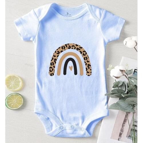 Toddler Jumpsuits Kids' Things Newborn Boy Winter Clothes Baby Onesies Infant Summer Costume Rainbow Costume