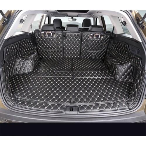 For Skoda Kodiaq 2016-Present Car Boot Mat Rear Trunk Liner Cargo Floor Carpet Tray Protector Accessories Mats