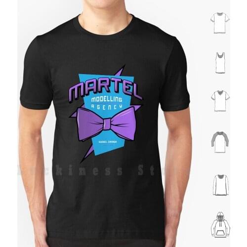 Martel Modelling Agency T Shirt Print For Men Cotton New Cool Tee Rick Martel The Model Wrestling Old School Classic