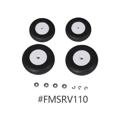 RC Toy Plane Wheel Set for FMS F18 80mm EDF Jet FMS18
