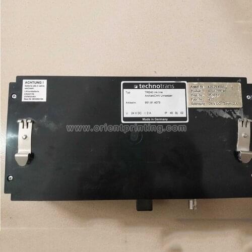 Technotrans TRE 40 Control Panel 420.29.4500 Offset Machine Parts