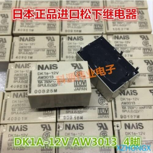 Relay de DK1A-12V AW3013 4PIN DK1A-12V-F
