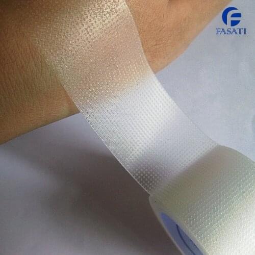 1pcs 2.5cm * 5mpe breathable tape medical eye patch infusion tape PE tape film adhesive tape air permeable tape
