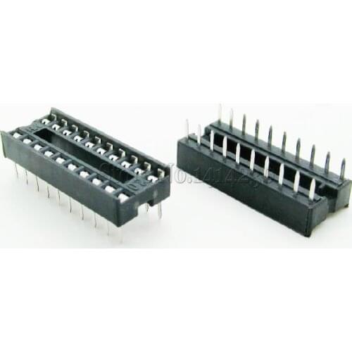 10Pcs 20pin DIP IC sockets Adaptor Solder Type 20 pin DIP-20