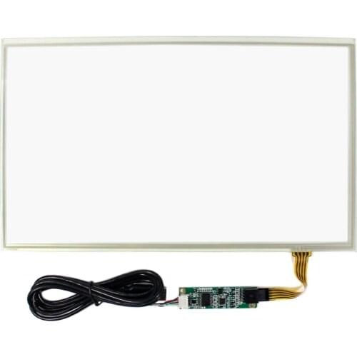 14.1" Resistive Touch Panel With Controller for 14" 1366x768 LCD Screen