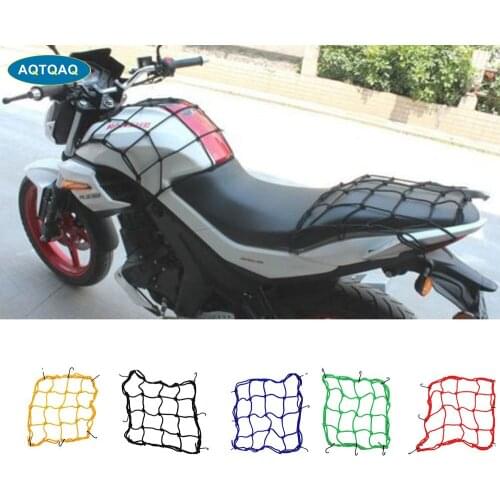 AQTQAQ Motorcycle Luggage Nets
