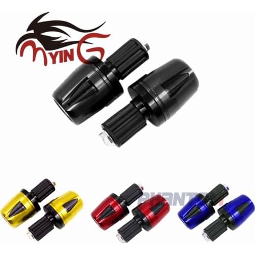 CNC 22MM Handlebar Grips Handle Bar Cap End Plugs For Triumph Daytona 675 675r 955 955i 1200 T100 T120 T595 1050 Tiger 800