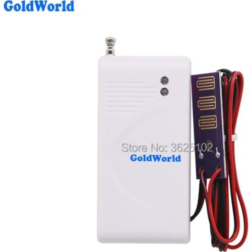 433MHz Wireless Water Intrusion Detector Leak Sensor Work For GSM PSTN SMS Home House Security Alarm System