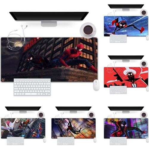 Disney Avengers Spider-Man Mouse Pad Oversized Computer Cartoon Animation Game Keyboard Table Mat Office Thickened Table Mat
