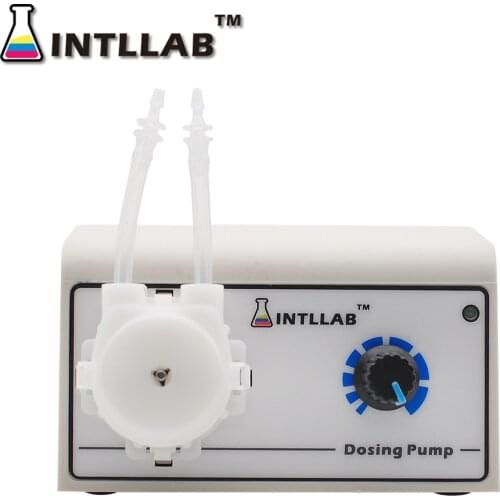 INTLLAB Dosing Pump for Aquarium Lab Water Analytical Peristaltic Pump Liquid
