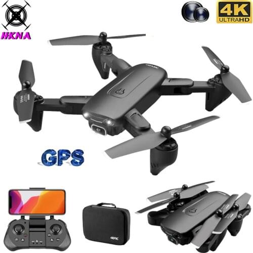 F6 GPS Drone 4k Professional Dual HD Camera 5G WiFi RC Quadcopter With Optical Flow Positioning Foldable Aircraft Child Gifts