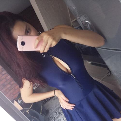 Elephant Bathing Suit Padded Swimsuit Dress Women One Piece Swimsuit Sleeveless Slim Beachwear Bathing Suit Dress