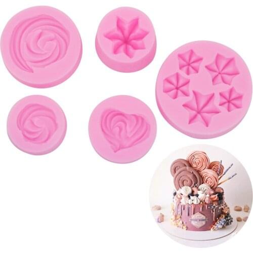 Meringue Tower Sugar Silicone Mold Cake Decor Cupcake Chocolate DIY Pastry Baking Tool Bakeware Party Supplies Fondant Mold