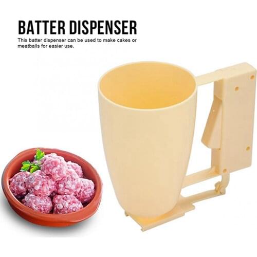 Multifunctional Handheld Batter Machine, Meatball Cutter, Cake Doughnut Making Tool, Kitchen Dessert Cream Gadget