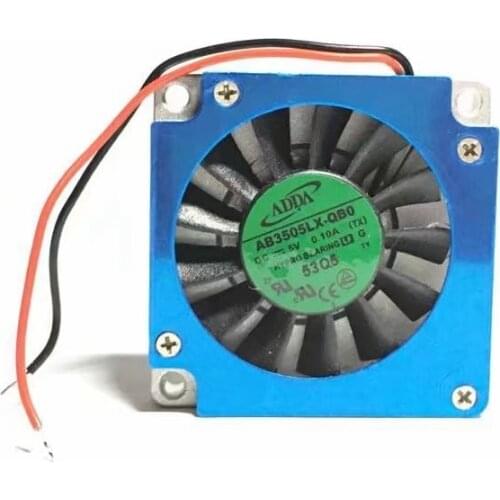 New FOR ADDA AB3505LX-QB0 DC 5V 0.10A 35X35X07mm 2-wire Server Square blower Fan
