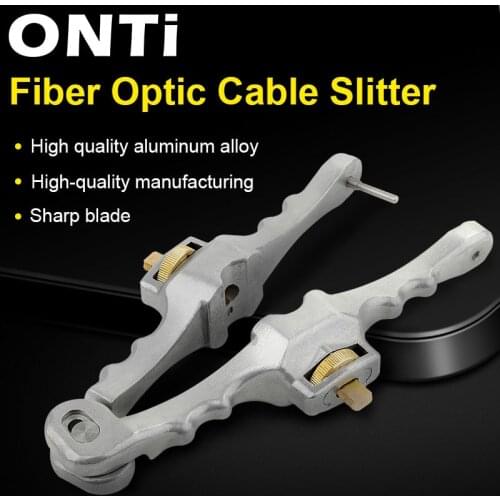 ONTi Longitudinal Opening Knife Longitudinal Sheath Cable Slitter Fiber Optical Cable Stripper