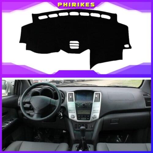 Car Dashboard Cover Silicone Non-Slip For Lexus RX RX300 RX330 RX350 2004-2006 2007 2008 2009 Dash Mat ANti-UV Carpet
