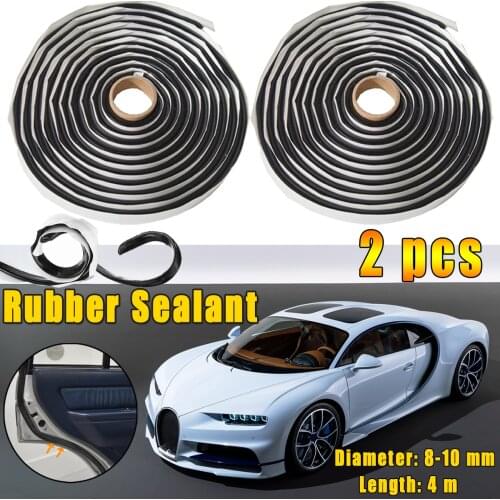 1/2 4m car black butyl rubber headlight sealant modification to reseal Hid headlight taillight shielding tape