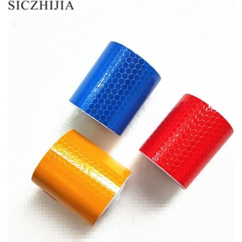 Waterproof solid color safety warning tape car motorcycle sticker for Volvo S40 S60 S80 XC60 XC90 V40 V60 C30 XC70 V70