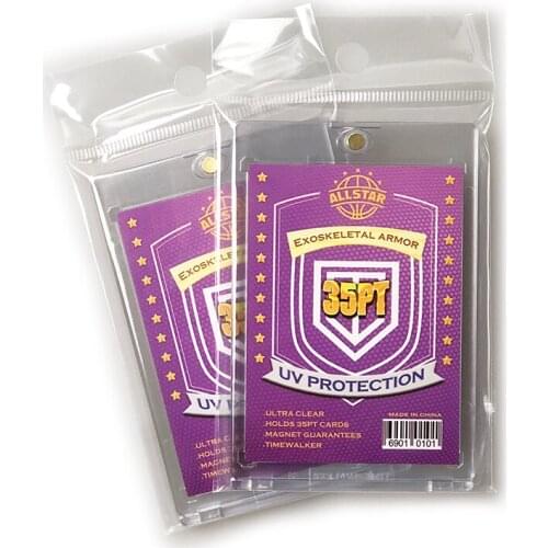 5Pieces/Pack TW Card Brick Strong Protector 35PT 130PT 180PT for TCG Star Cards Board Game Cards Magic Card Display Card Sleeves