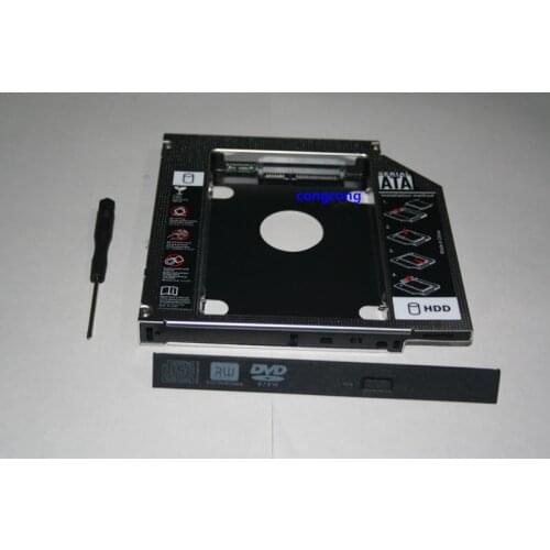 12.7mm SATA 2nd HDD SSD Hard Drive Caddy Adapter Optical Bay for Acer Aspire 5750G 5755G