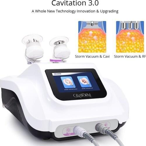 2021 Professional CaVstorm 40K Ultrasonic Cavitation 3.0 Fat Reduce Weight Loss Machine Vacuum RF Slimming RF Skin Tightening