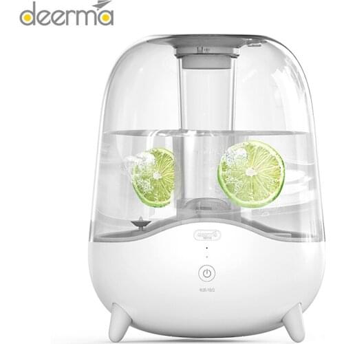 Deerma 5L Aroma Diffuser Ultrasonic Air Humidifier Essential Oil Mist Maker Purifying Dust Filter DEM-F325 for Home