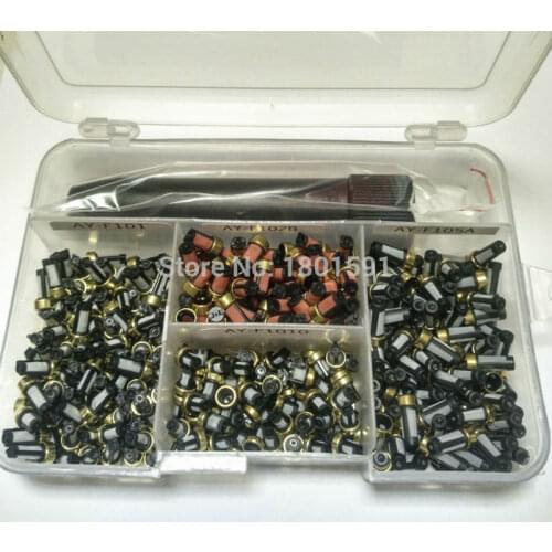 Free Shipping 100units/set fuel injector repair kit basket micro filter removing tool extractor for gasoline cars (AY-RKF001)