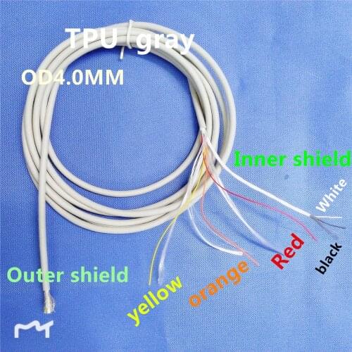 Free Shipping kmtkeramed for 2+3 TPU Double shielded wire