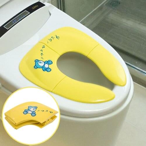 Baby Travel Folding Potty Seat Toddler Portable Toilet Training Seat Urinal Cushion Children Pot Chair Pad Mat for Children