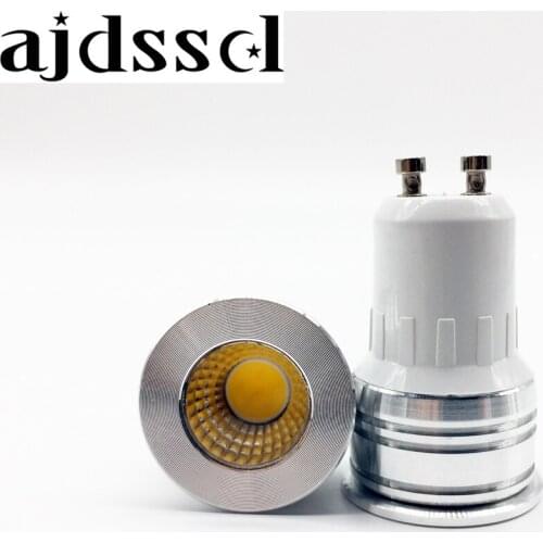 MINI light NEW led GU10 GU5.3 AC110V/220V COB dimmable cold white Warm White 6W LED GU5.3 lamp light replace the Halogen lamp