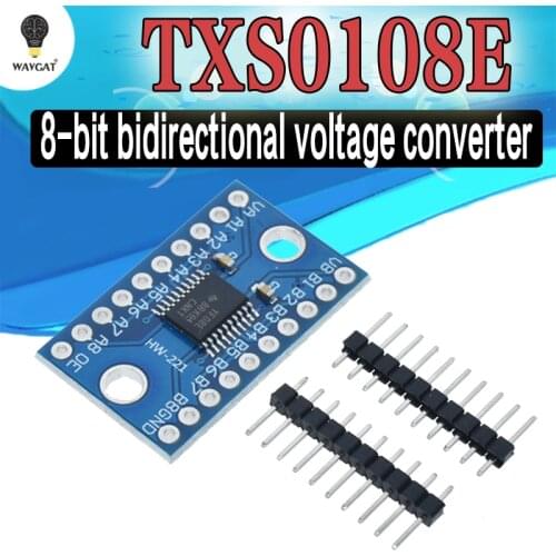 3.3V 5V TXS0108E 8 Channel Logic Level Bi-directional Converter Module TXB0108 Mutual Convert Module TXS0108