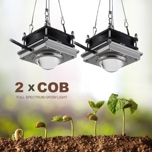 150W COB LED Grow Light Indoor Phyto Lamp For Plants Full Spectrum Led Growth Lamp Grow Tent Box Lamps For Home Plants Flowers