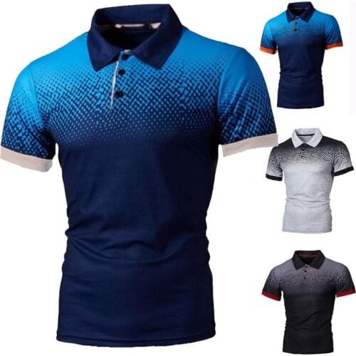 2020 Men Polo Shirt New Short Sleeve Tee Shirt Breathable Camisa Masculina Hombre Jerseys Golftennis Men Blouse Plus Size 5XL
