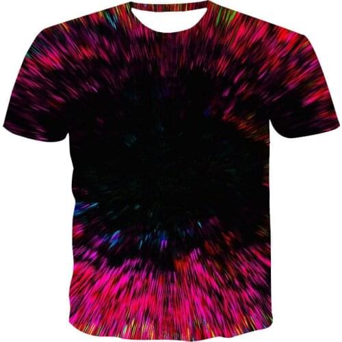 New round neck T-shirt mens high-quality mens T-shirt short-sleeved diverse patterns 3D printing fashion handsome mens T-shir