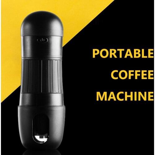 Portable Coffee Machine Electric Coffee Powder Brewing Extra Small Travel Coffee Maker Hand Brewing American K-cup Dual-use