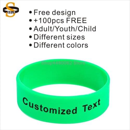 100pcs/lot 25mm width personal message basketball silicone bracelet team sports wristband