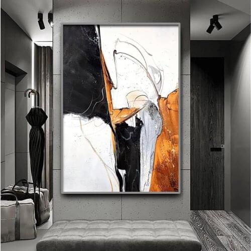 Modern Abstract Paintings Geomertric Wall Art Prints Paintings for Interior Frameless Poster Pictures Home Decor
